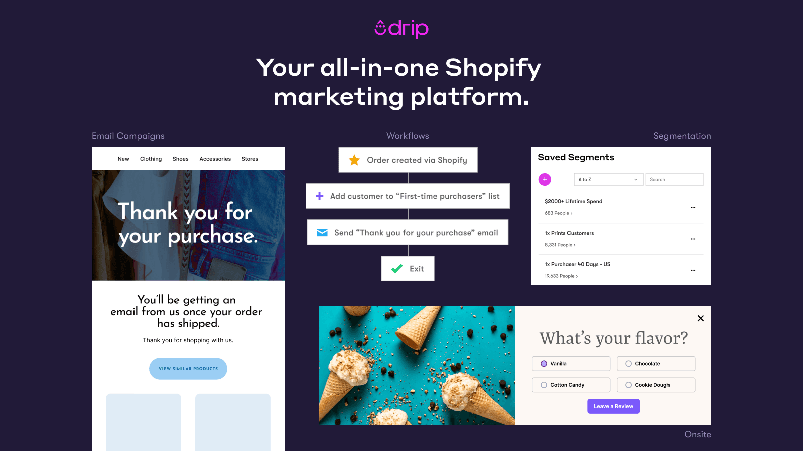 Drip Email Automation & Popups screenshot 1