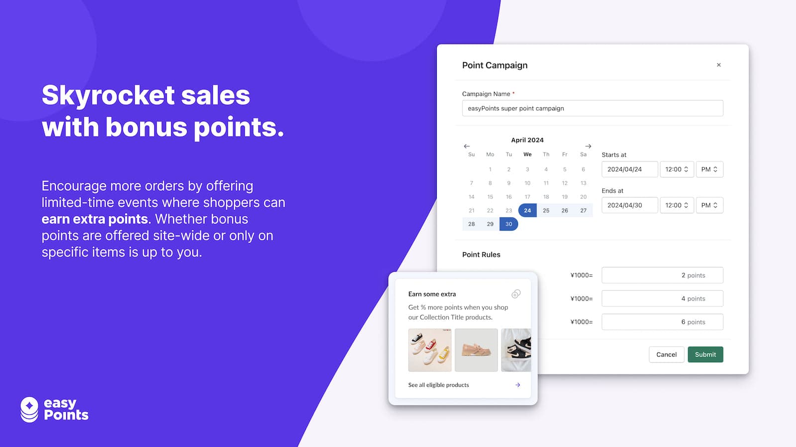 easyPoints screenshot 2