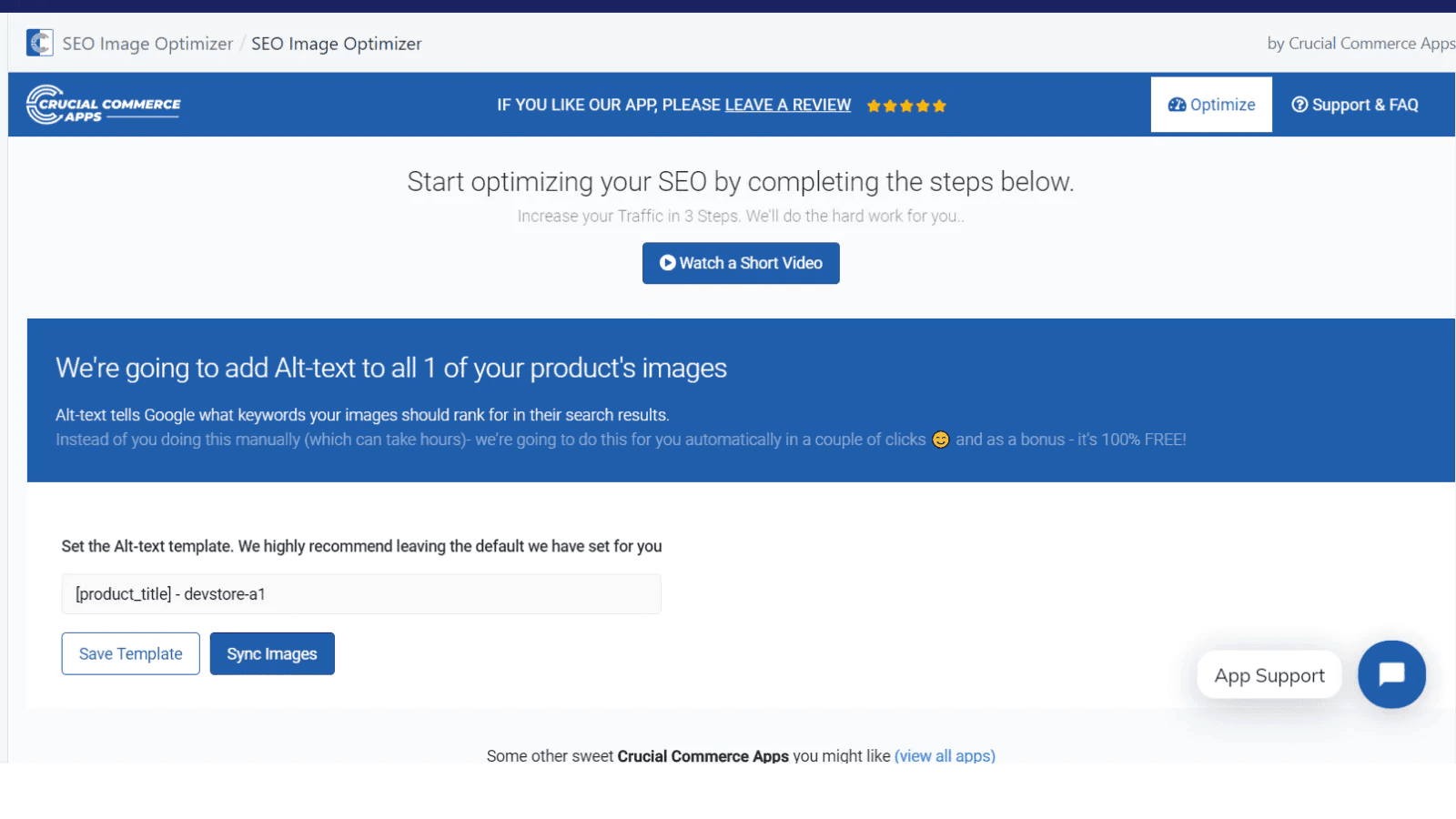 SEO Image Optimizer Pro screenshot 1