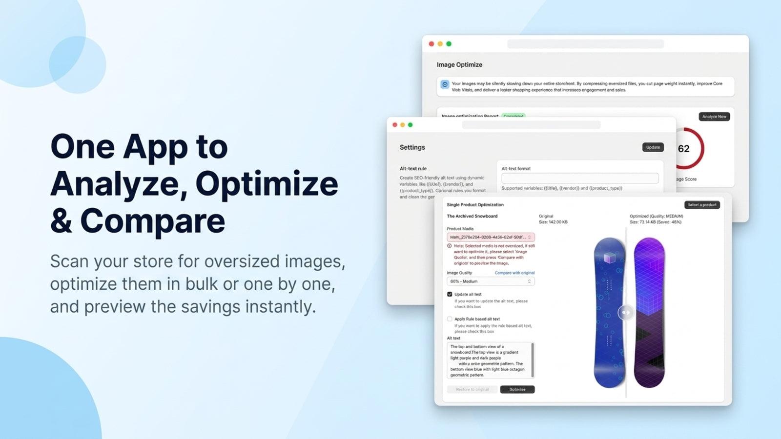 SEO Image Optimizer Pro screenshot 1