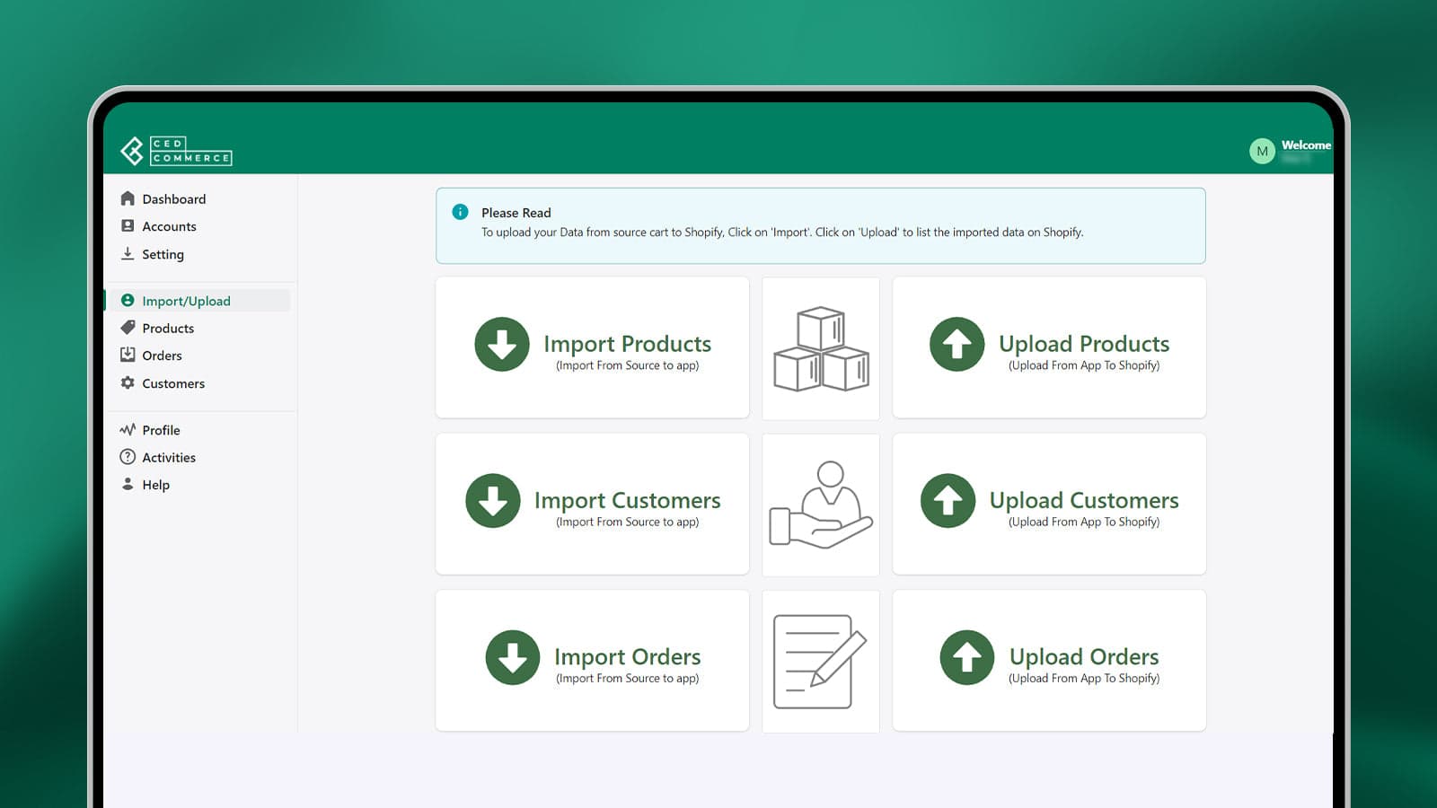 CedCommerce Migrator screenshot 2