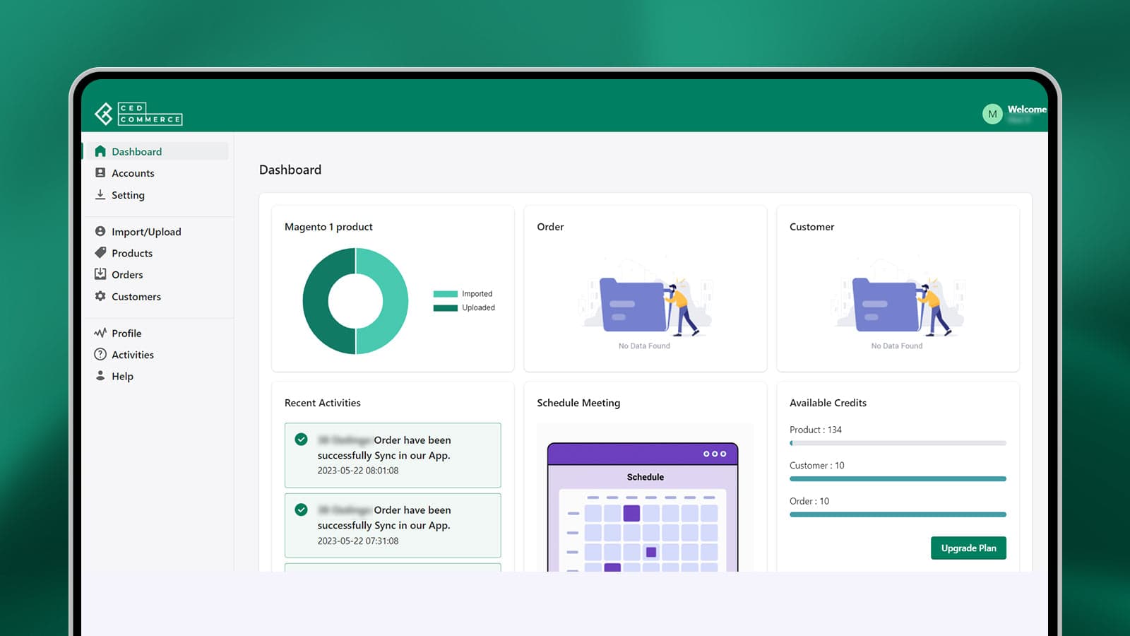 CedCommerce Migrator screenshot 1