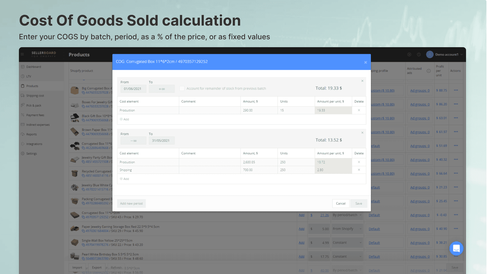 Sellerboard Profit Analytics screenshot 2