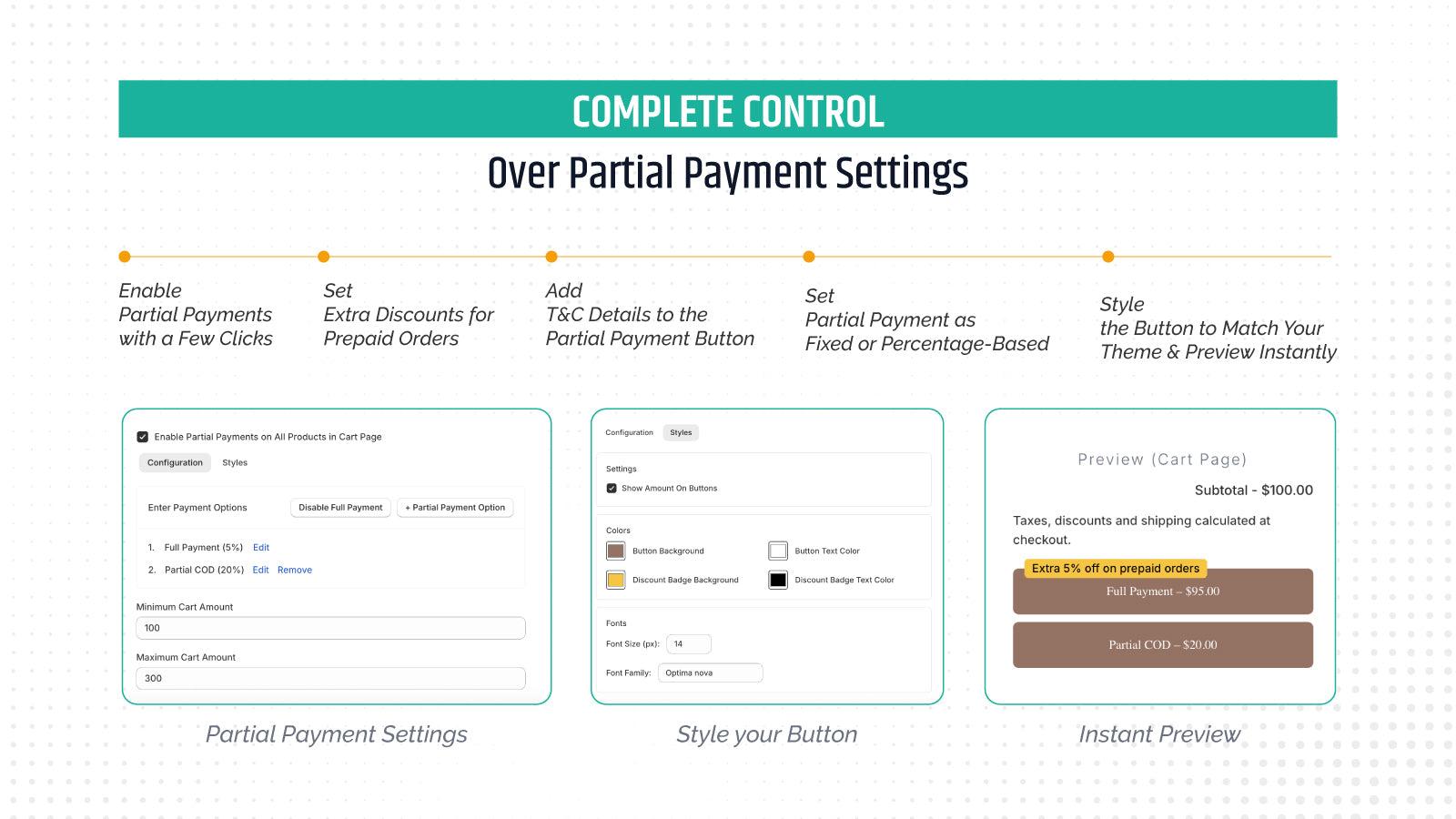 Partialy: Partial COD Payment screenshot 2