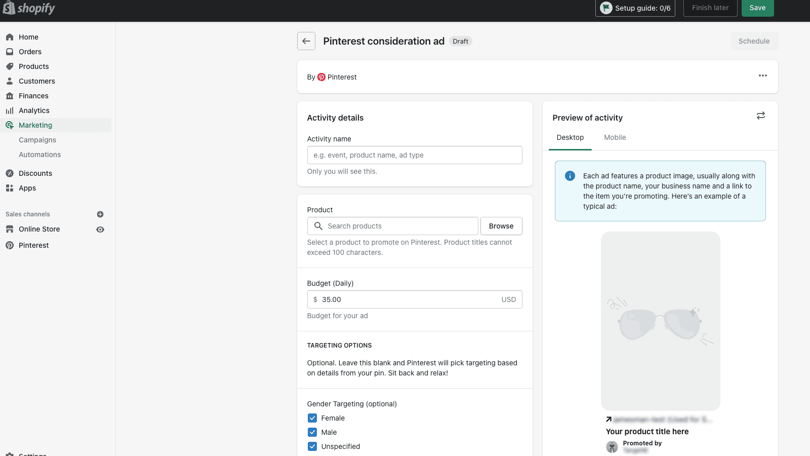 Pinterest screenshot 1