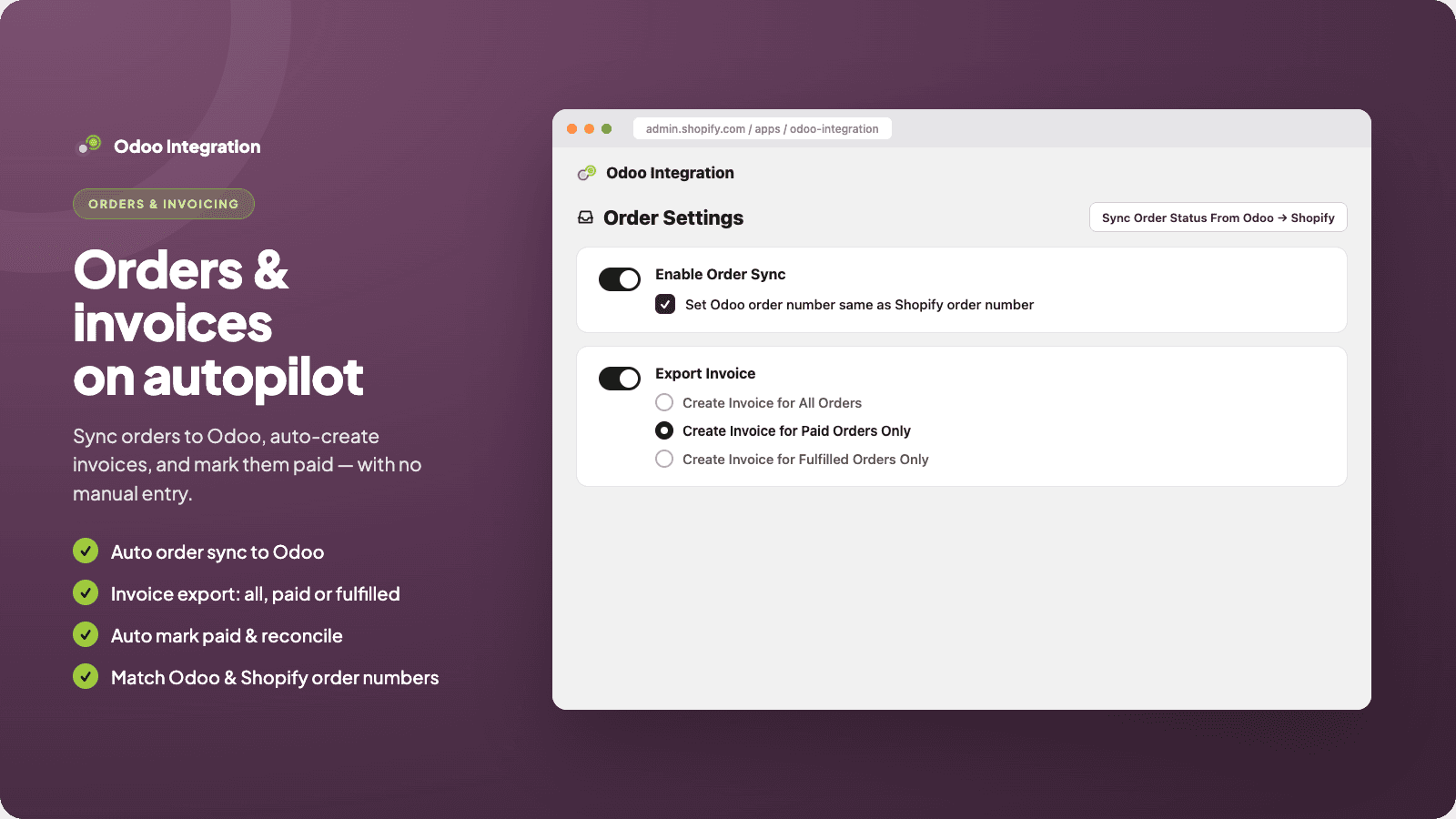 TechMarbles: Odoo Integration screenshot 2