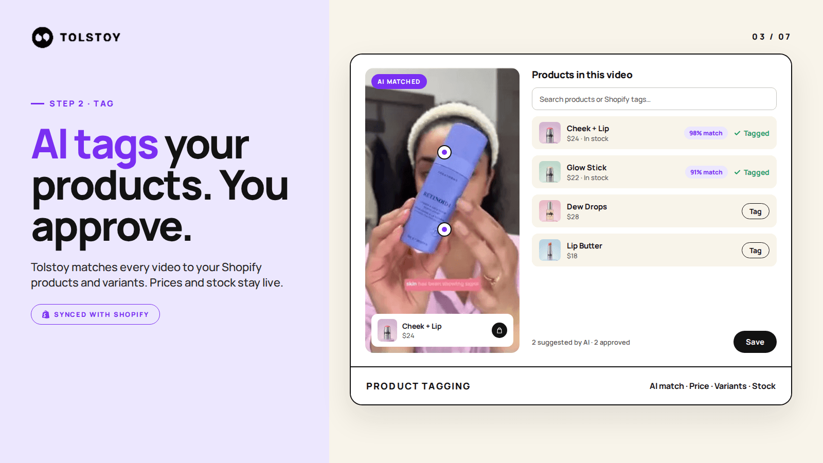 Tolstoy: Shoppable Video & UGC screenshot 2