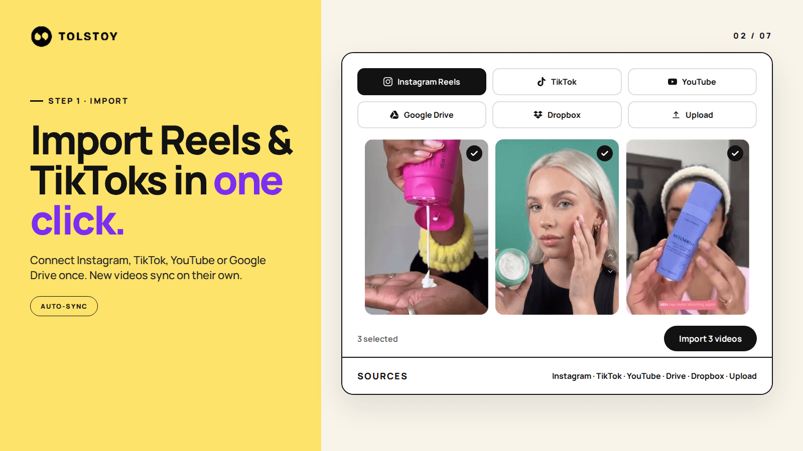 Tolstoy: Shoppable Video & UGC screenshot 1