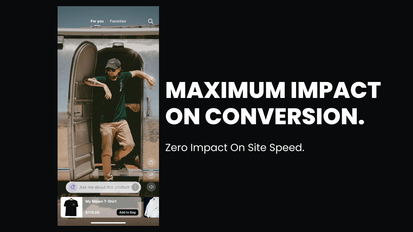 Tolstoy AI Shoppable Video UGC screenshot 1