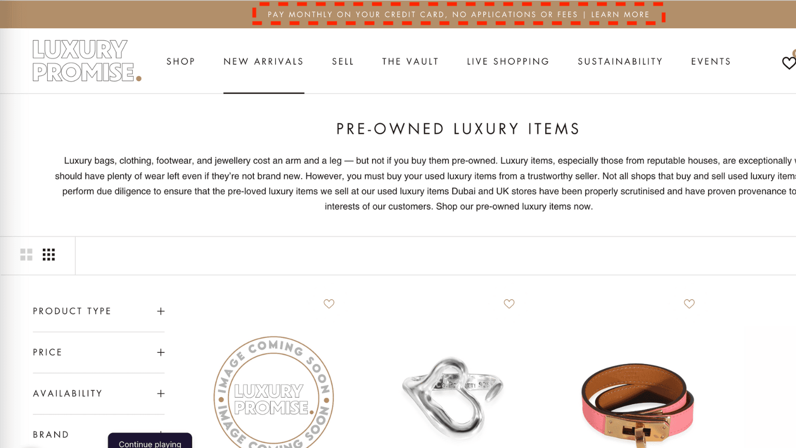 Splitit On‑Site Messaging screenshot 2