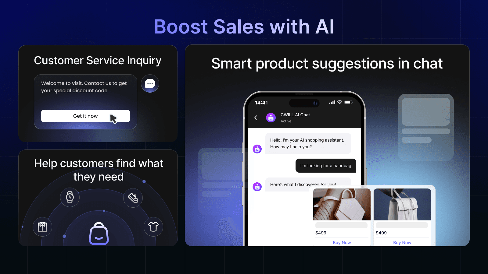 CWILL:AI Chatbot &Live Chat screenshot 2