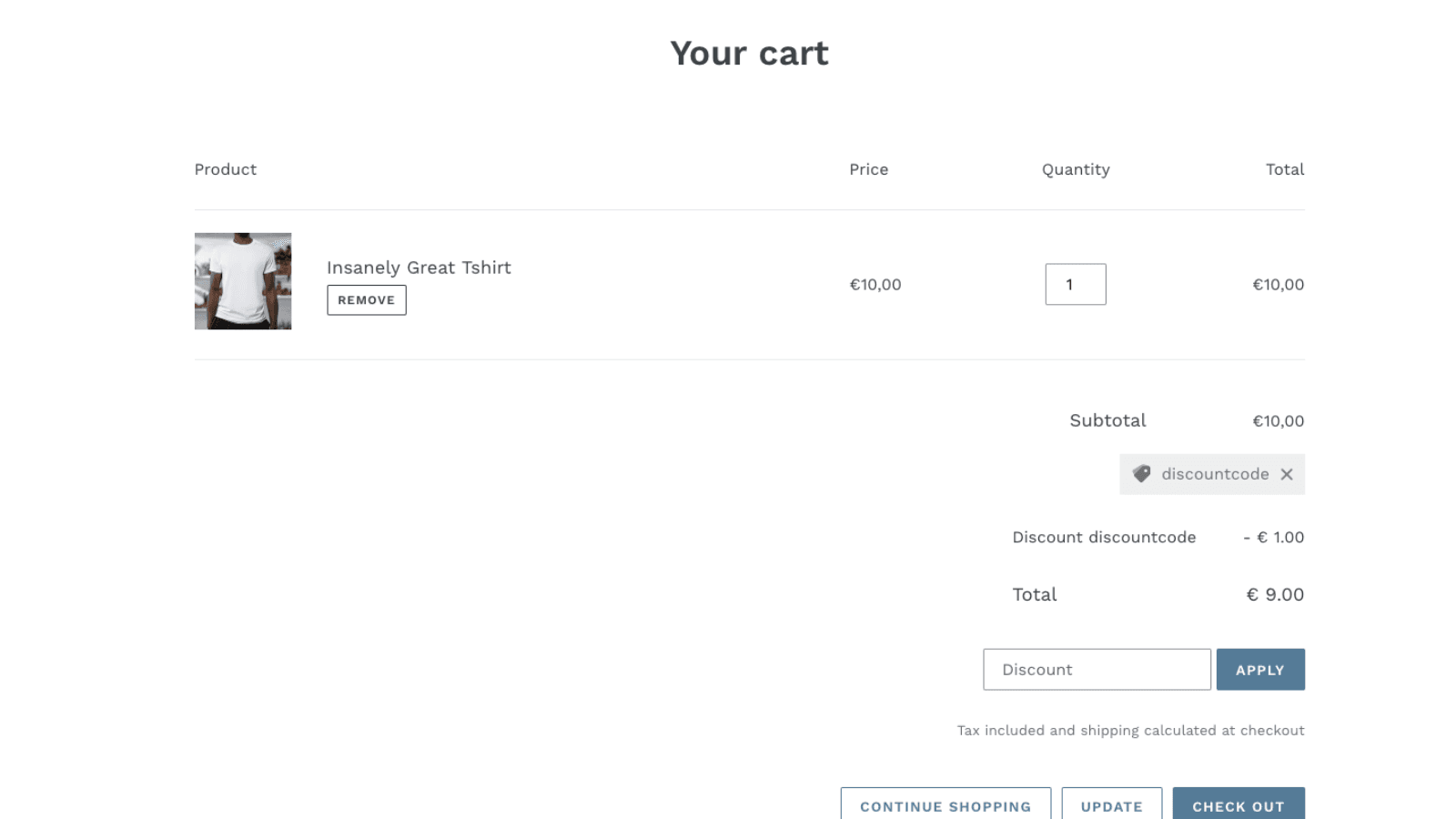 Dcode ‑ Discount codes in Cart screenshot 2