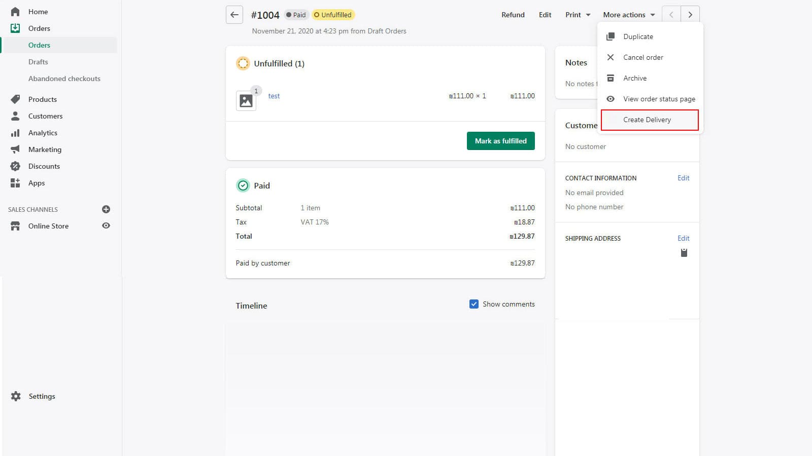 HFD Delivery screenshot 2