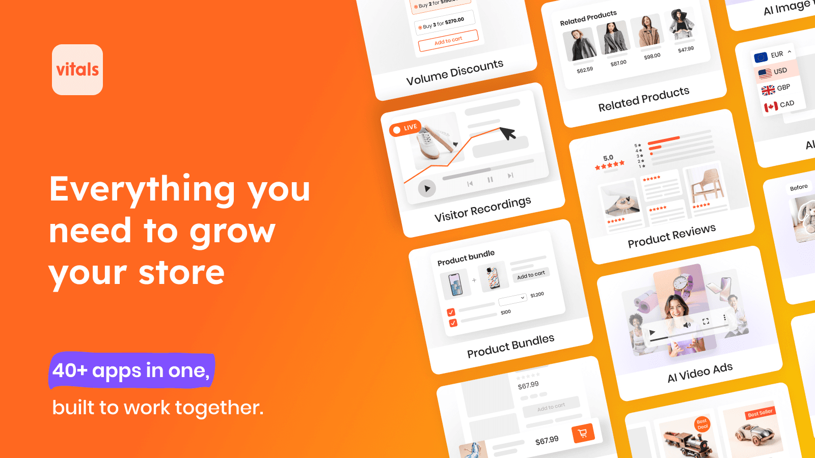 Vitals: Reviews, Bundles & 40+ screenshot 1