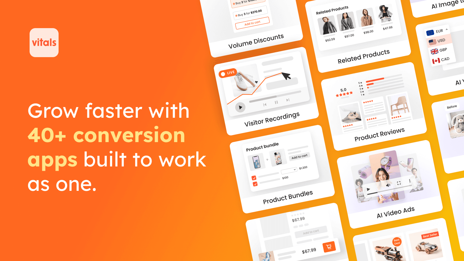 Vitals: Reviews, Bundles & 40+ screenshot 1