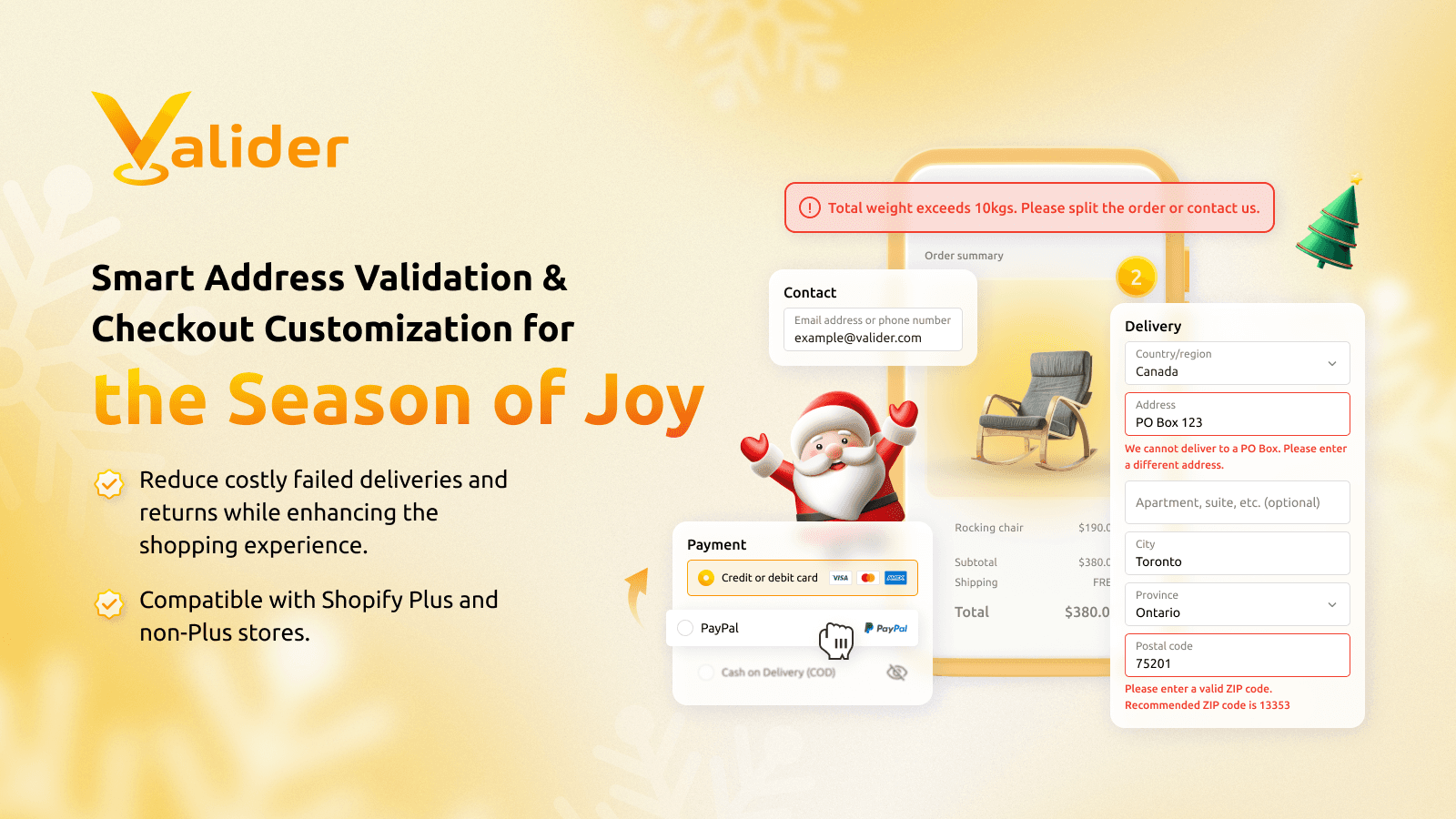 VL: Checkout Address Validator screenshot 1