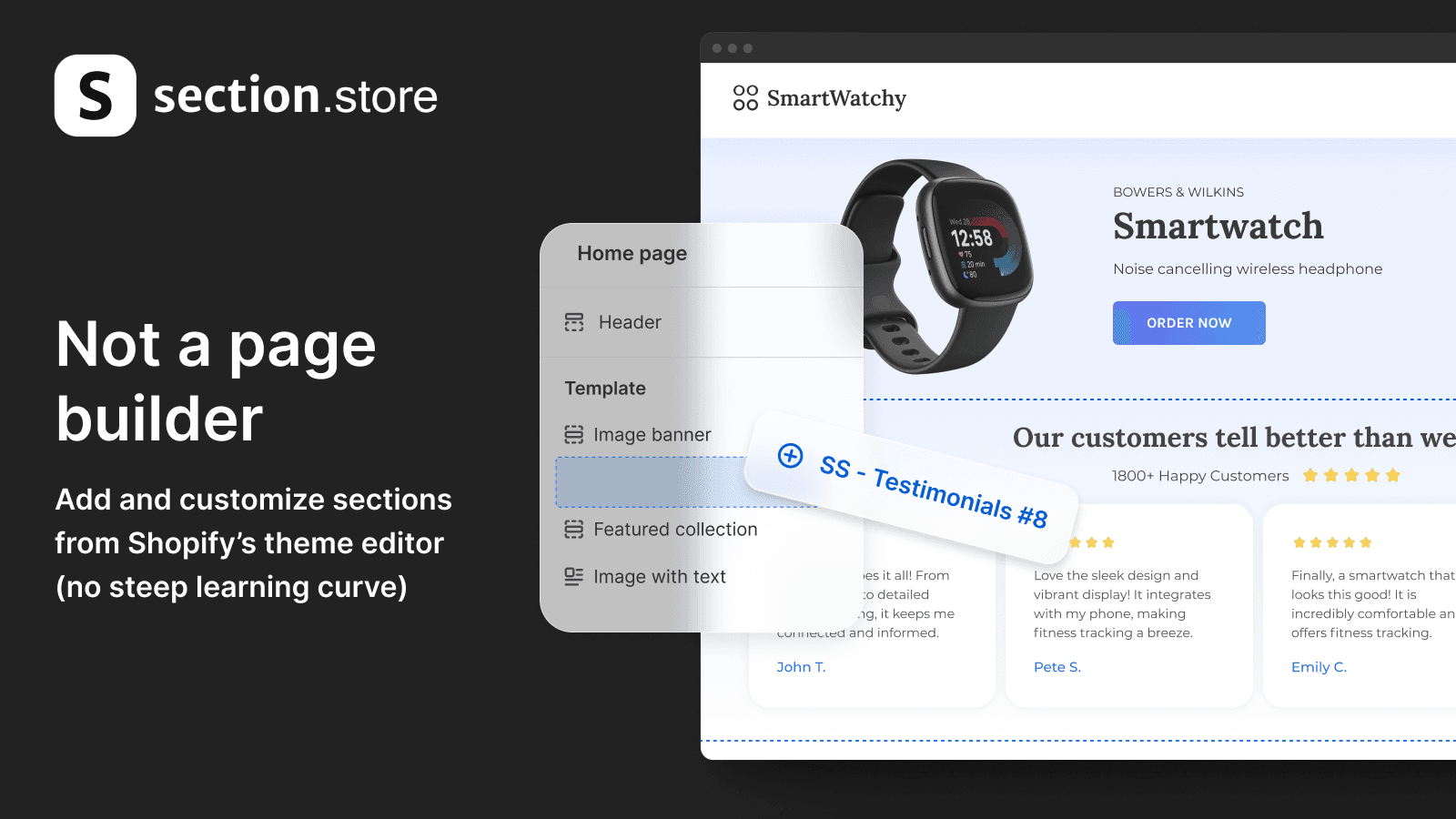 Section Store: Theme Sections screenshot 2