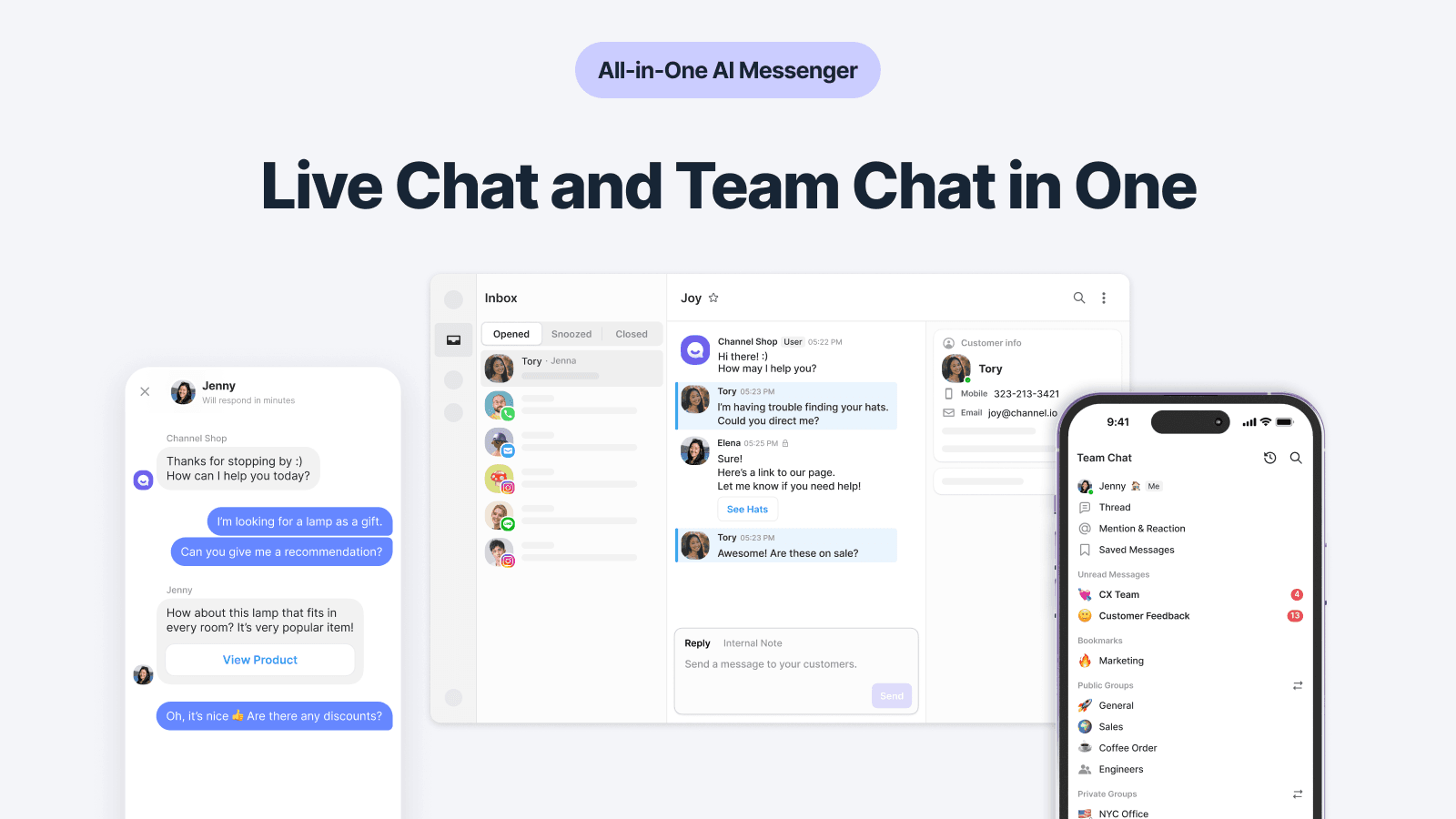 Channel Sales Chat Bot CRM screenshot 2