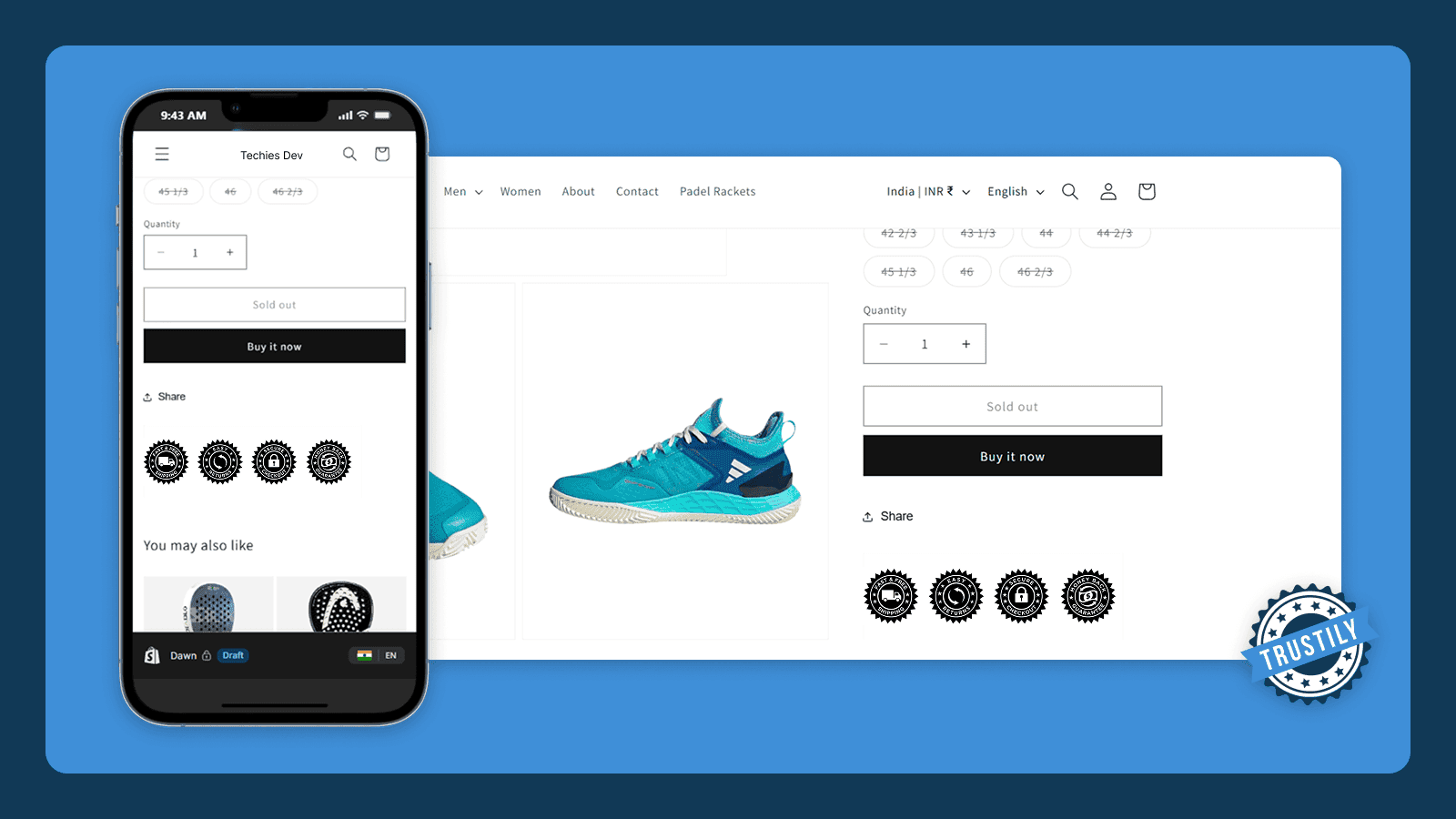 Trustily ‑ Trust Seal Badge screenshot 1