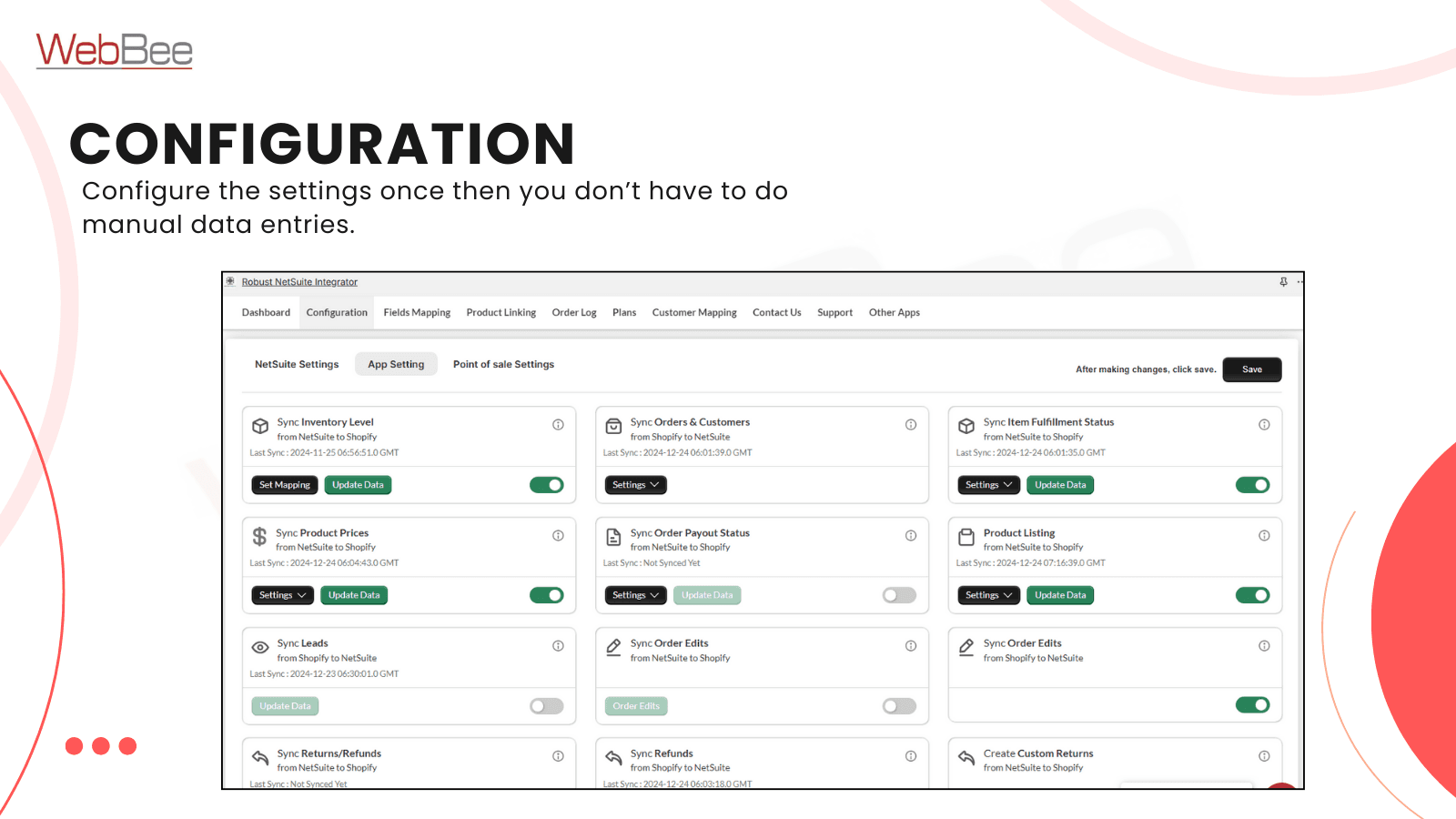 Robust NetSuite Integrator screenshot 2