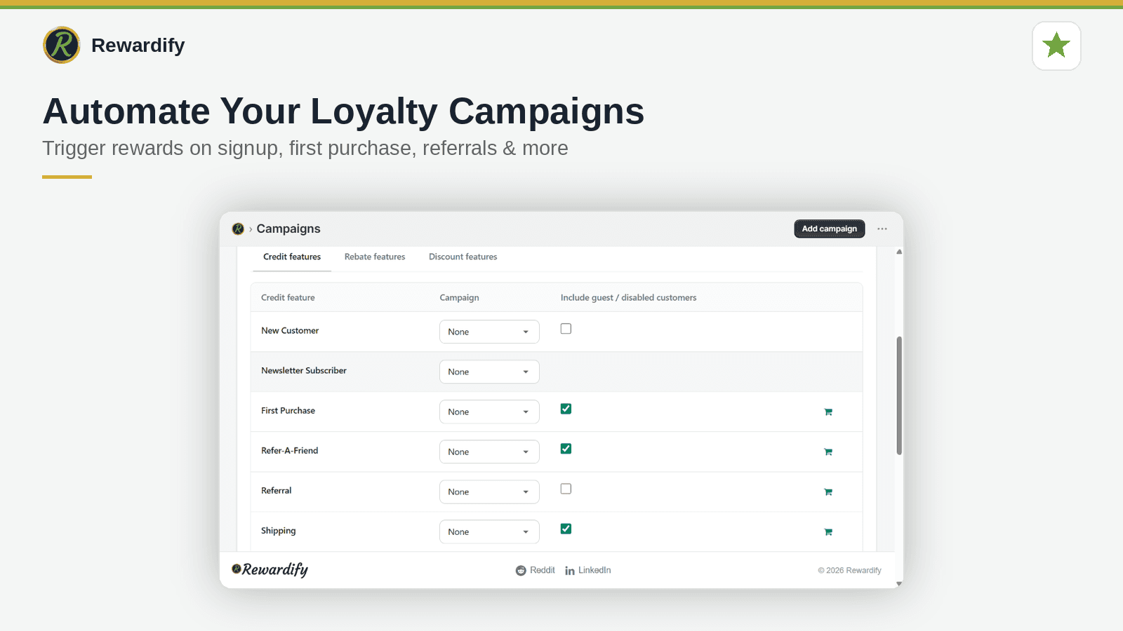 Rewardify: Store Credit & VIP screenshot 2