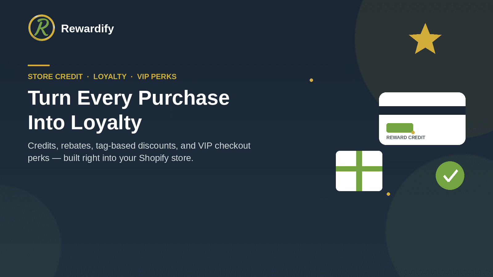 Rewardify: Store Credit & VIP screenshot 1
