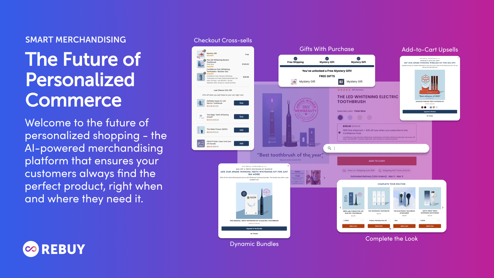 Rebuy Personalization Engine screenshot 1