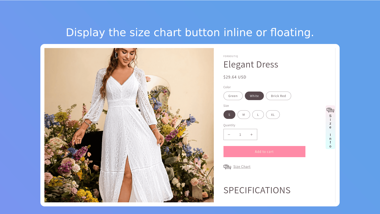 Dsize: Size Chart & Size Guide screenshot 1
