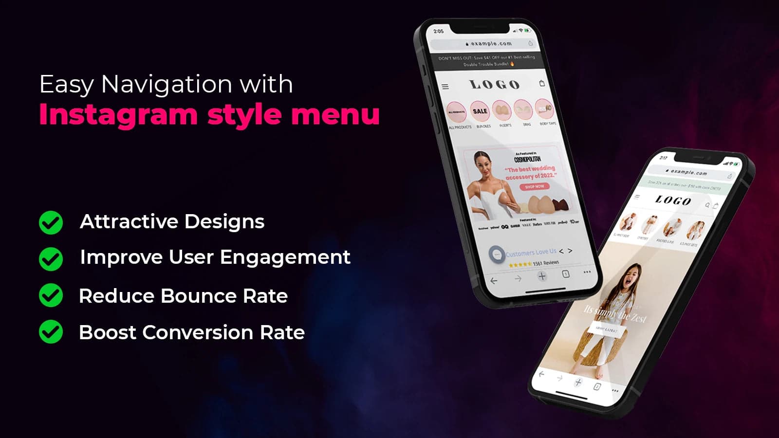 Magic Menu & Stories screenshot 2