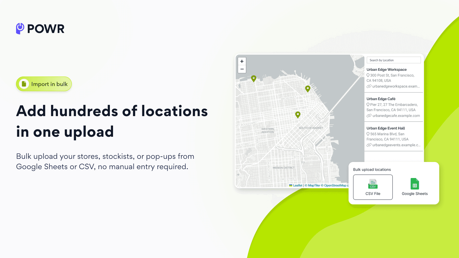 POWR: Store Locator Map screenshot 2