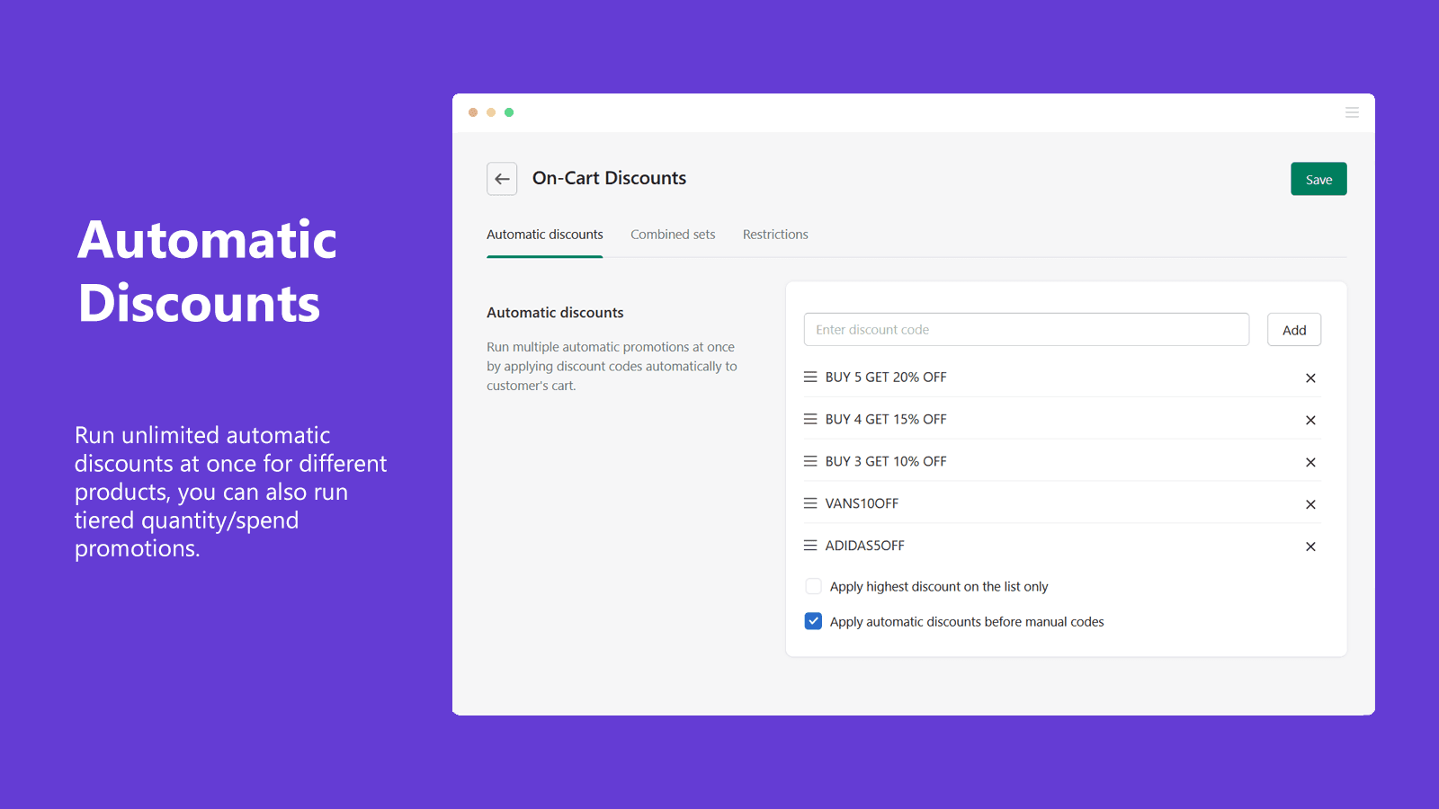 DiscountYard — Stack Discounts screenshot 2