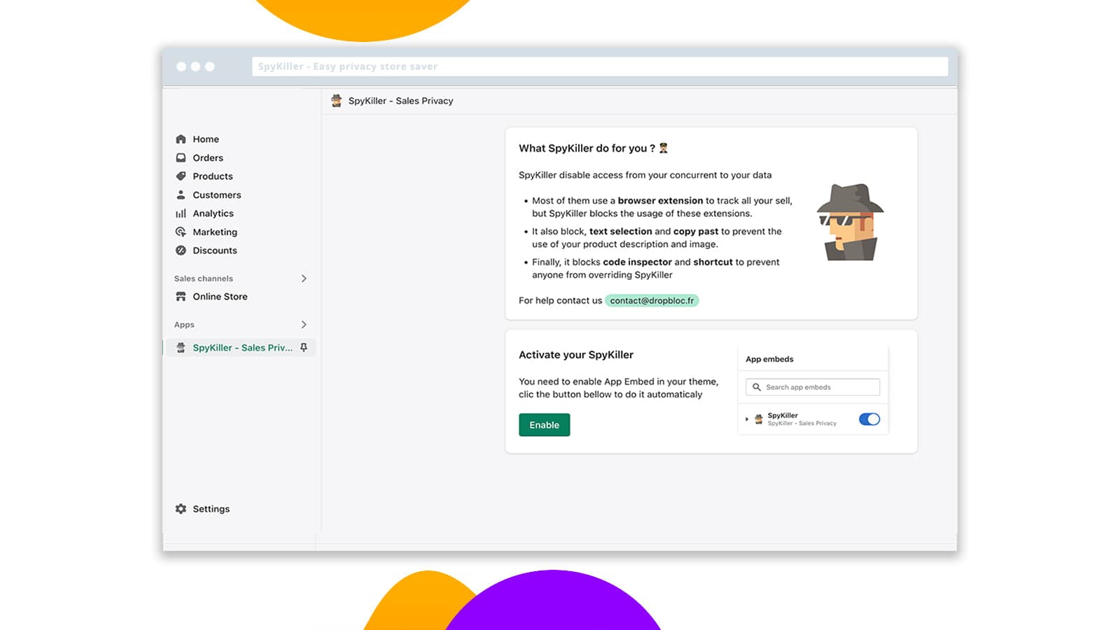 SpyKiller ‑ Sales Privacy screenshot 2