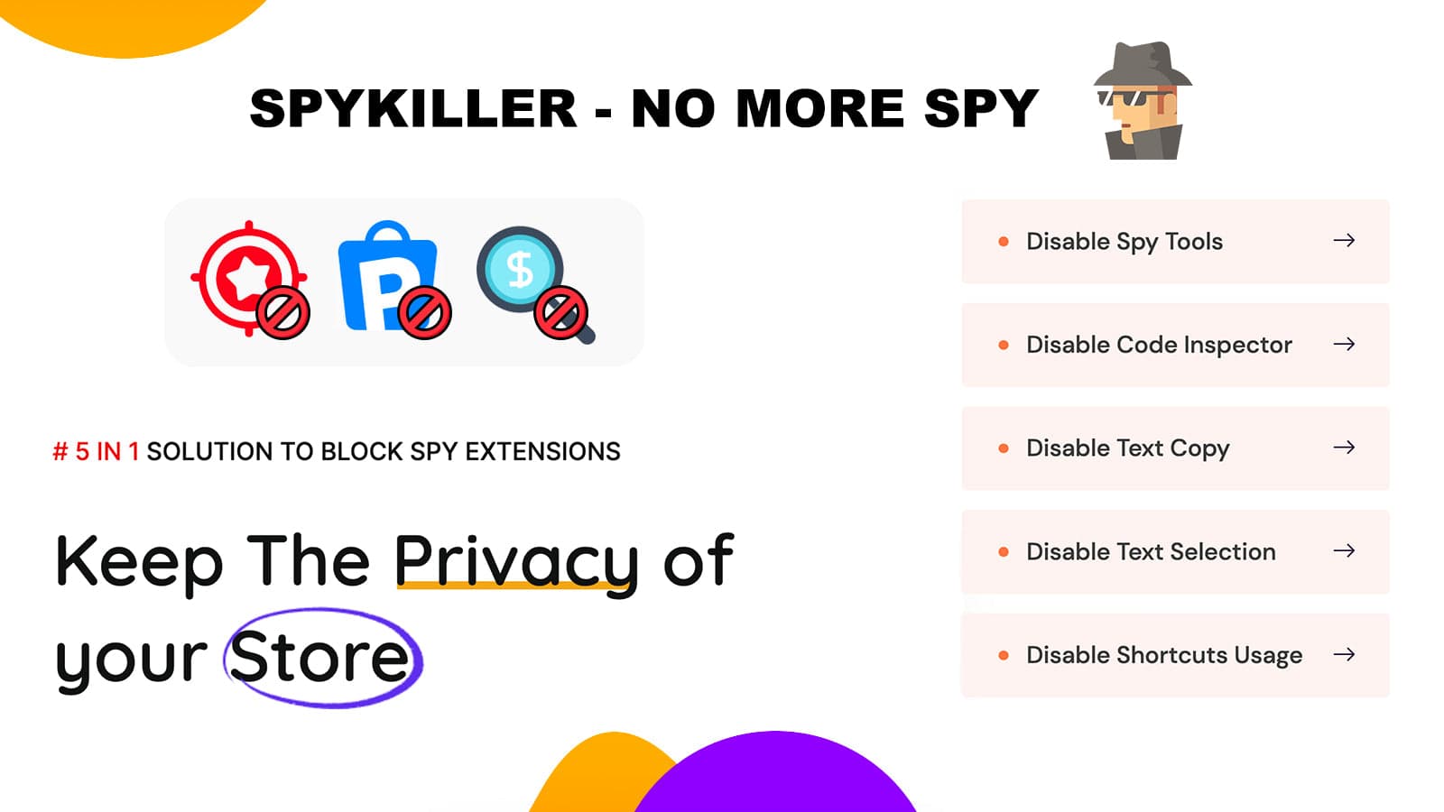 SpyKiller ‑ Sales Privacy screenshot 1