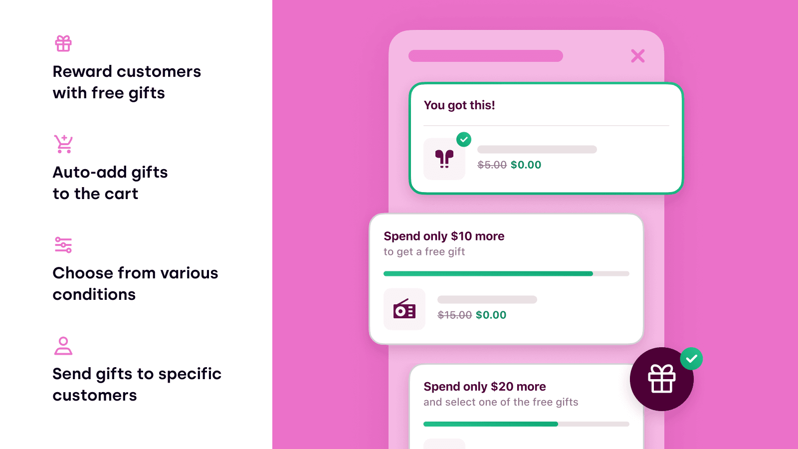 Gift Box • Free Gift Purchase screenshot 1