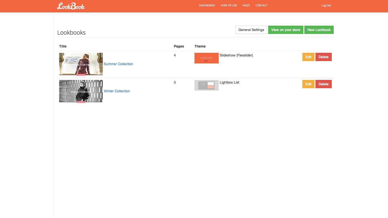 MOD: Lookbook screenshot 2