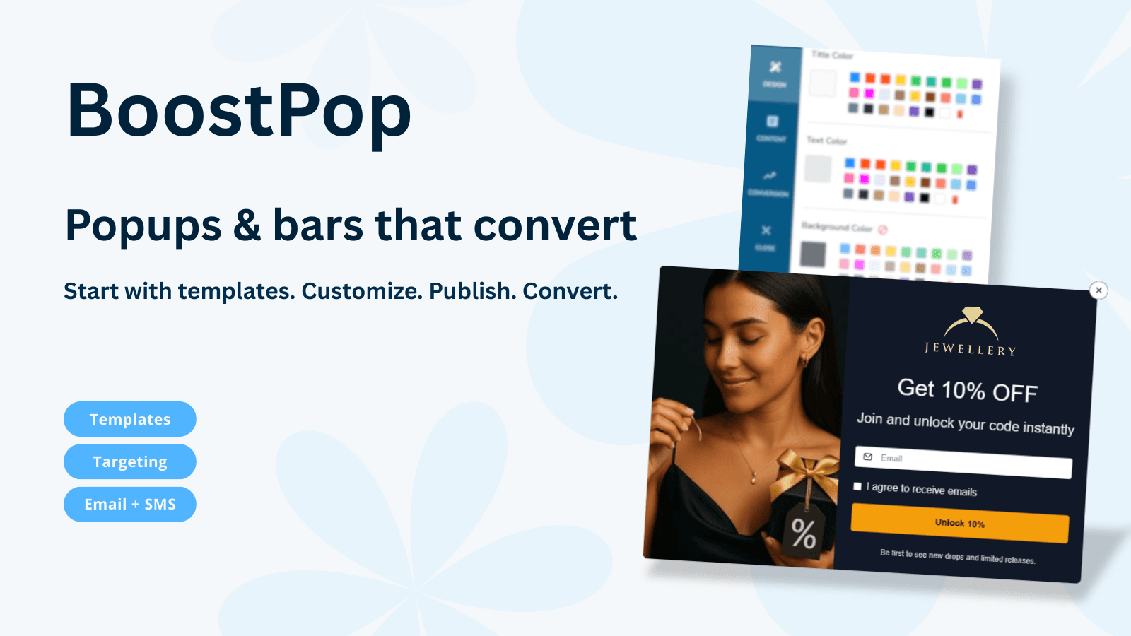 BoostPop: Email Popups & Wheel screenshot 1