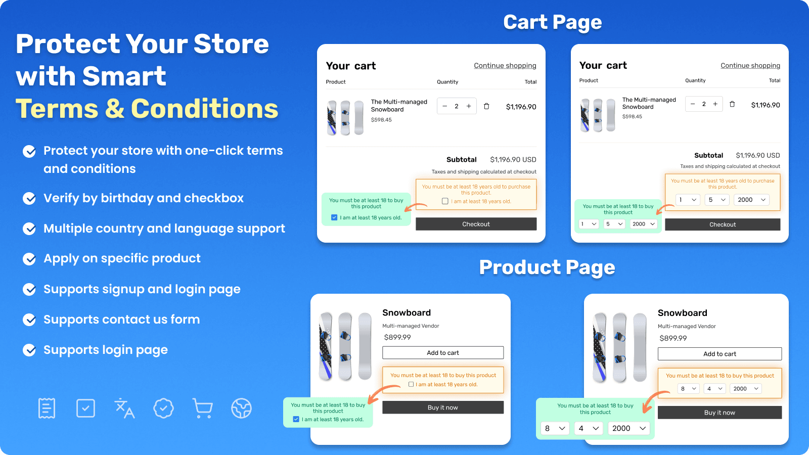 AVP ‑ Age Verification Popup screenshot 2