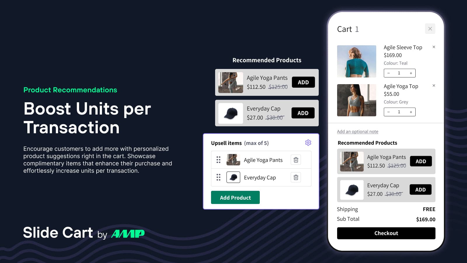 AMP Slide Cart Drawer screenshot 1