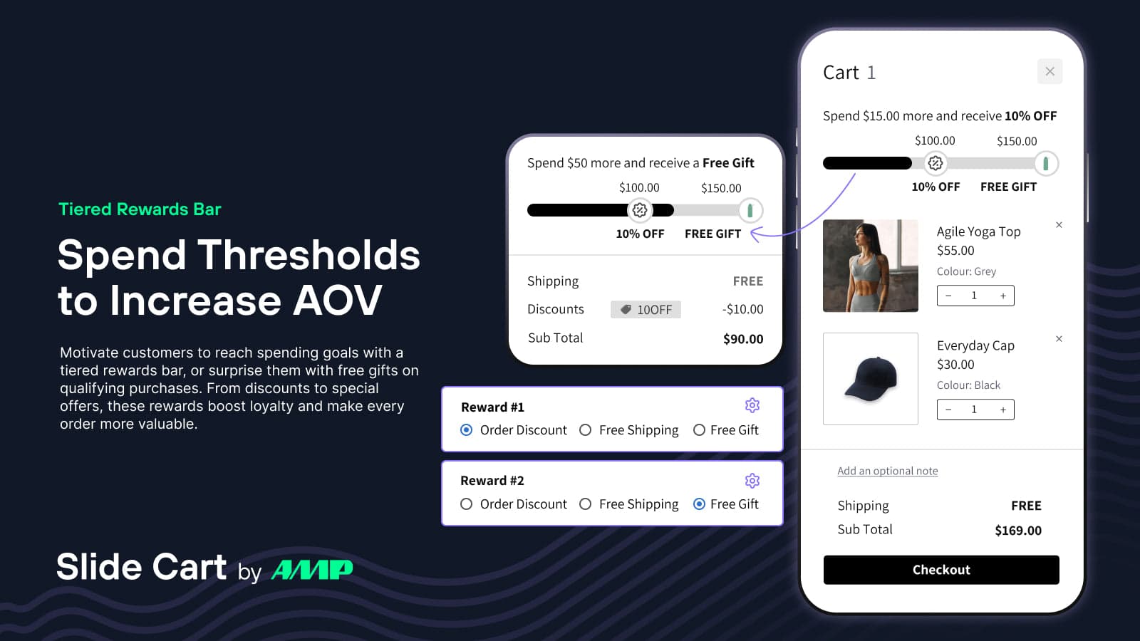 AMP Slide Cart Drawer screenshot 2