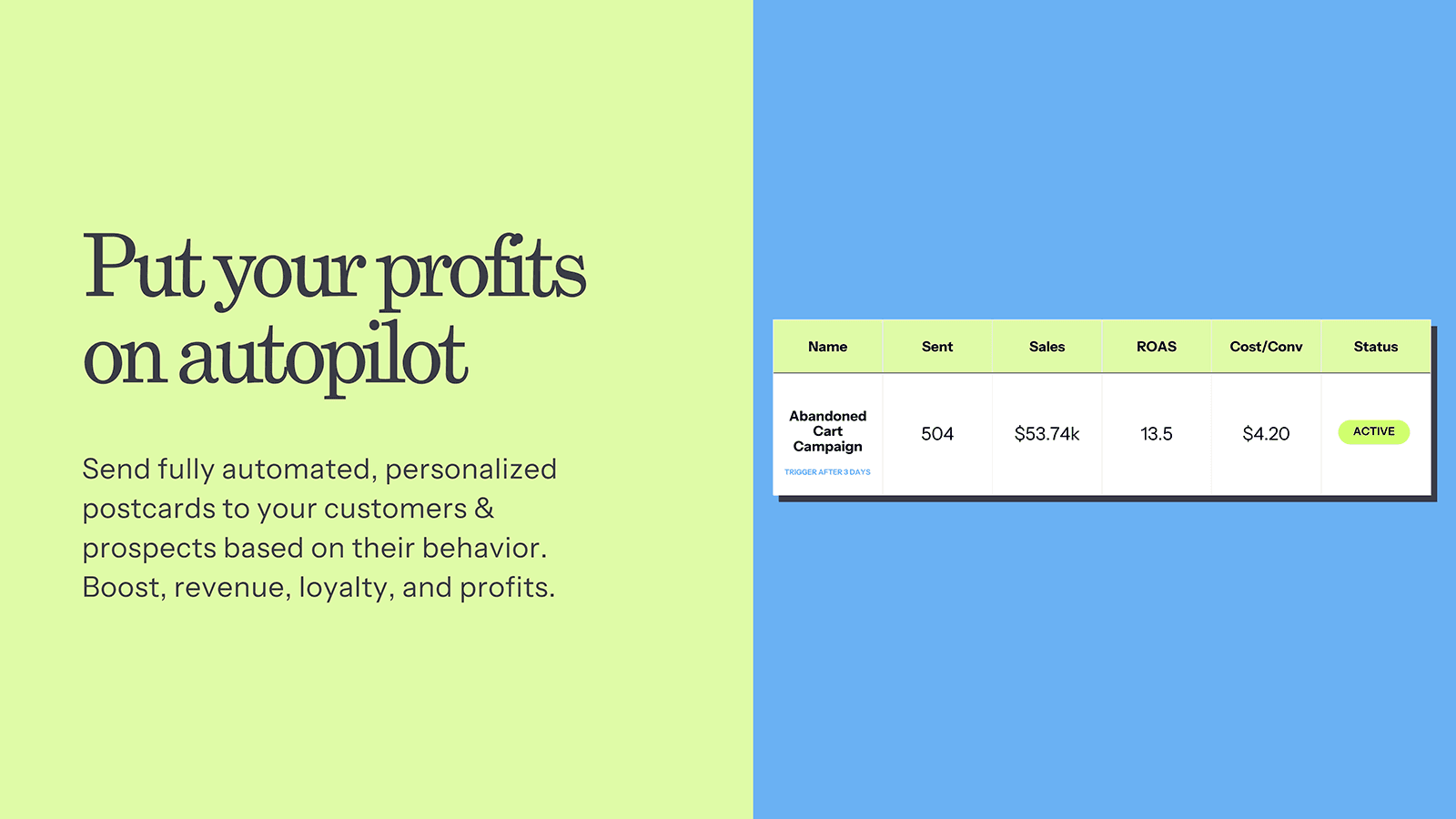 PostPilot Direct Mail Platform screenshot 1