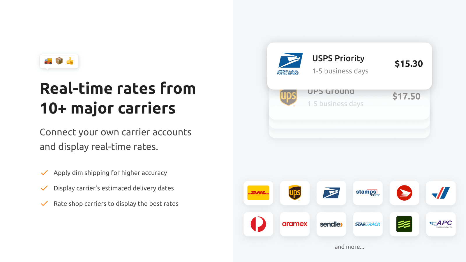 Calcurates: Accurate Shipping screenshot 1