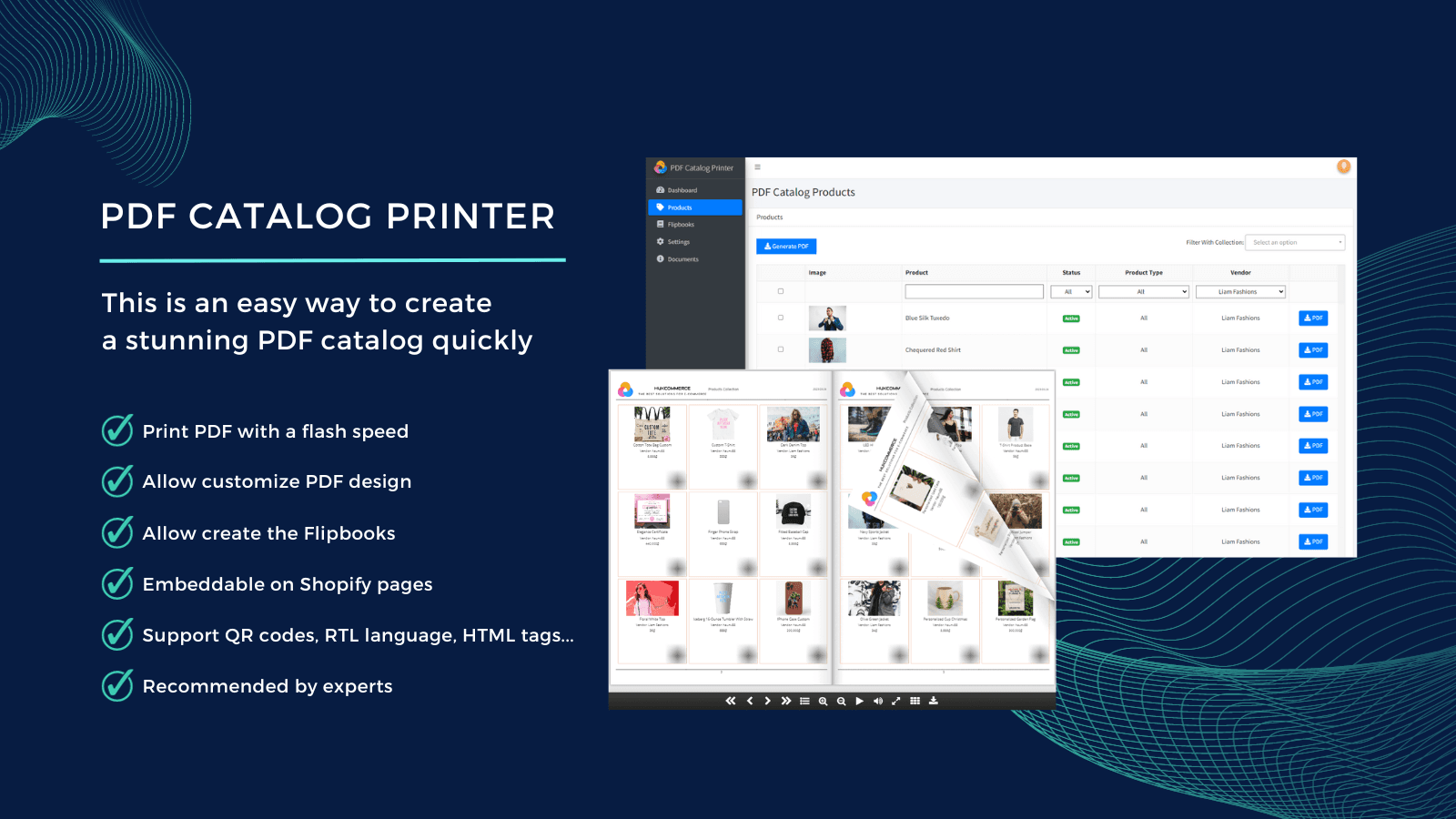Hukify ‑ PDF Catalog Printer screenshot 1