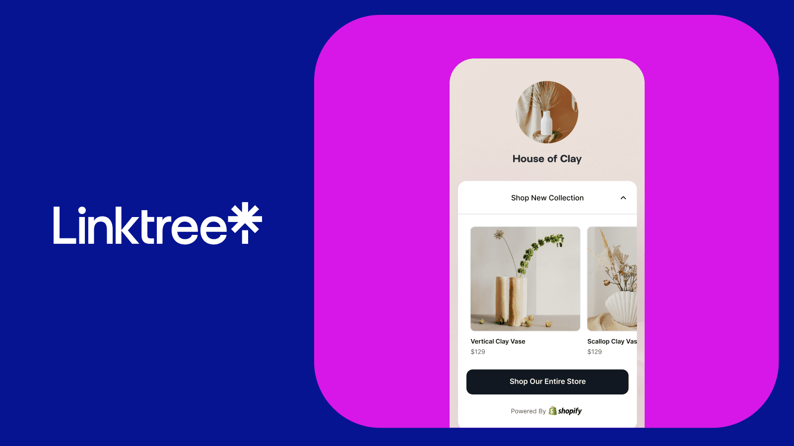 Linktree screenshot 1