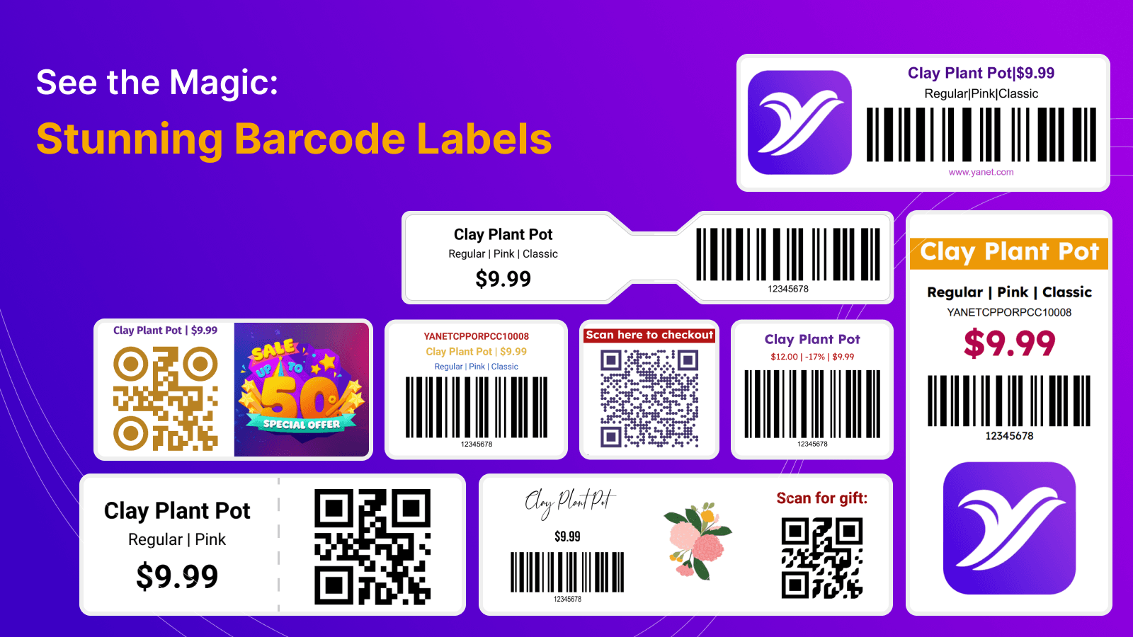 Yanet Retail Barcode Labels screenshot 1