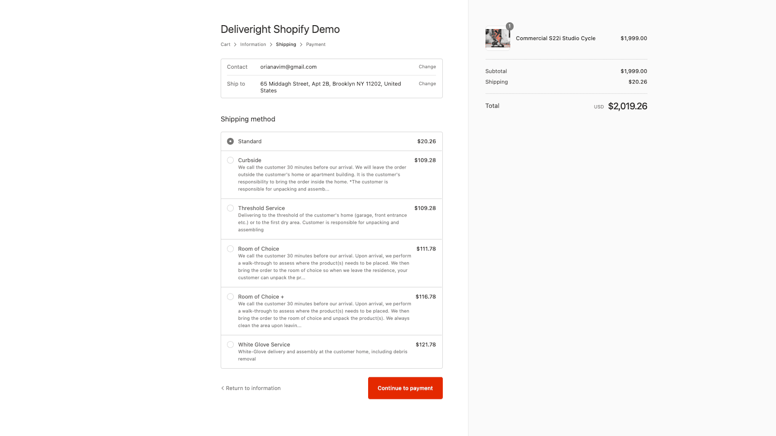 Deliveright White Glove screenshot 2
