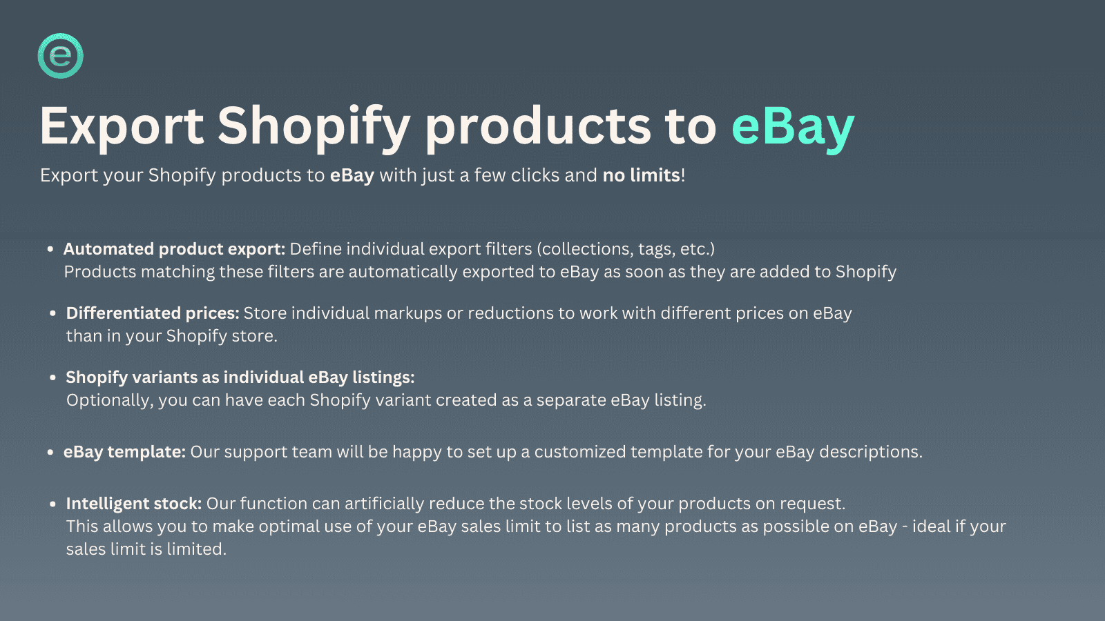 Lionz ‑ eBay Sync & Importer screenshot 2