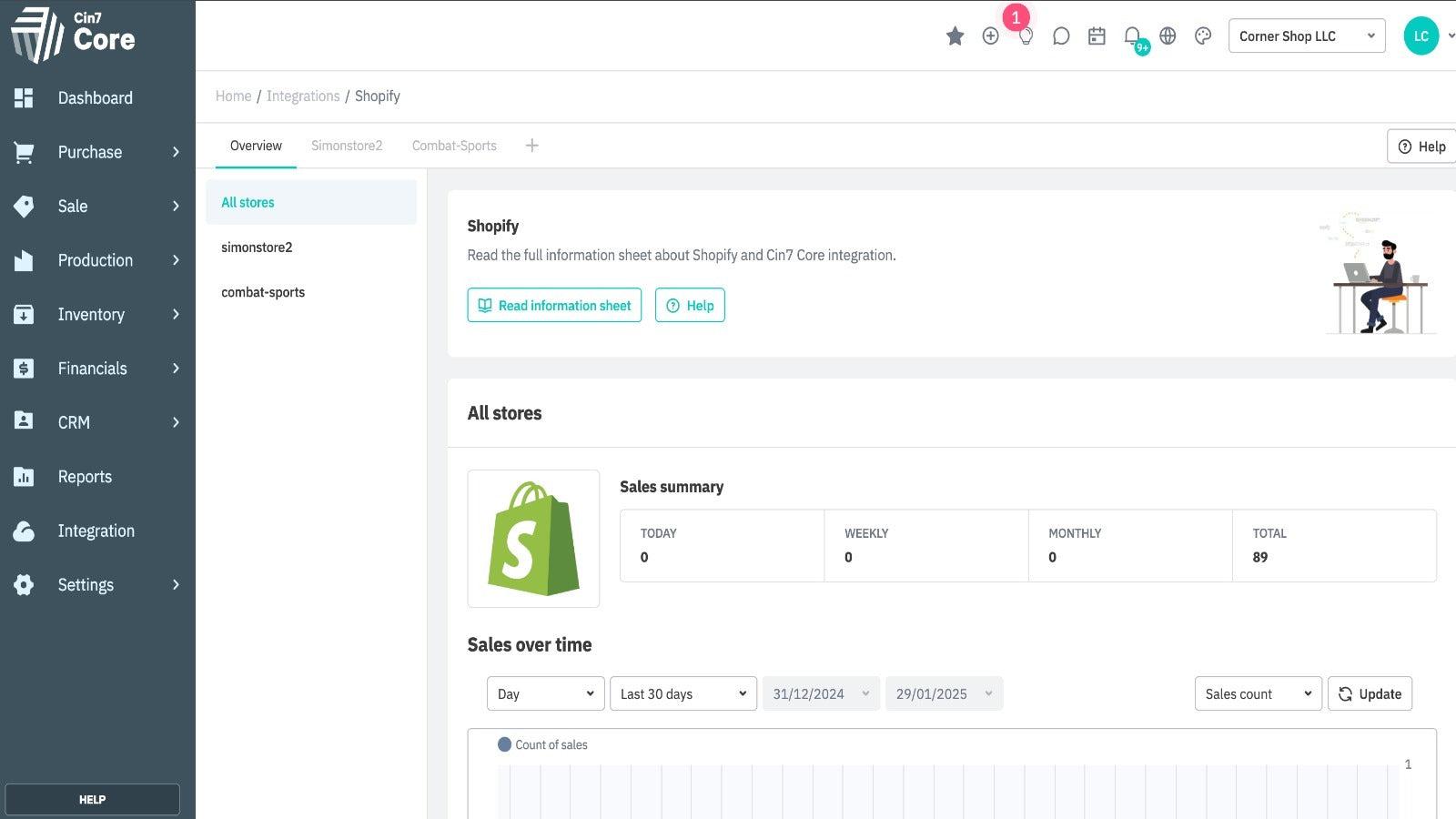 Cin7 Core Inventory Management screenshot 1