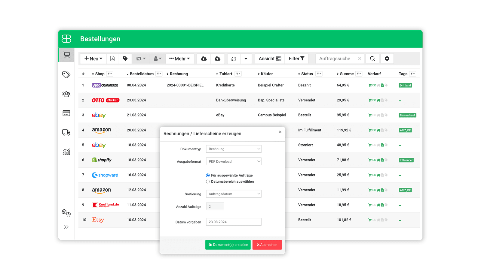 Billbee screenshot 1