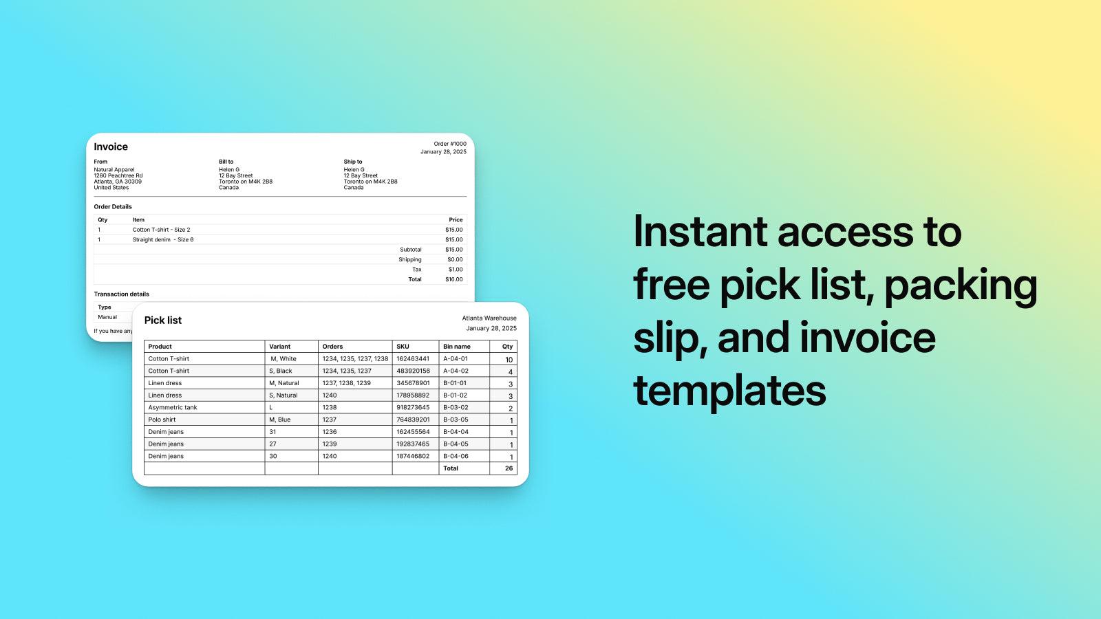 Shopify Order Printer screenshot 2