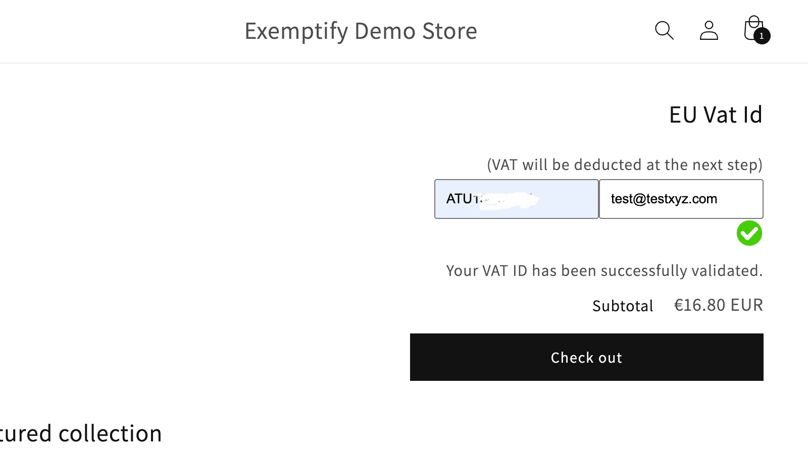 Exemptify screenshot 1